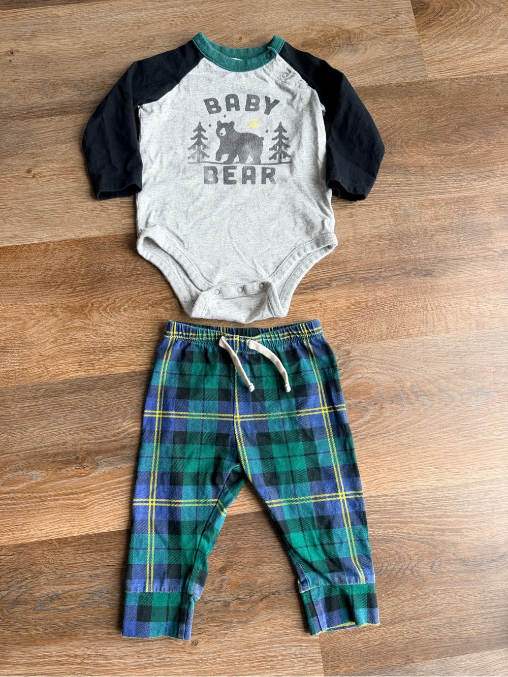 BABY GAP | Baby Bear Outfit Set | Onesie Pants | Cozy Baby Set